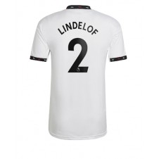 Manchester United Victor Lindelof #2 Bortatröja 2022-23 Korta ärmar